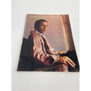 Paul Simon Greatest Hits 1977 Music Book